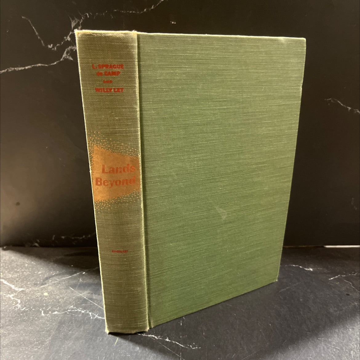 lands beyond book, by L. Sprague de Camp and Willy Ley, 1952 Hardcover image 1