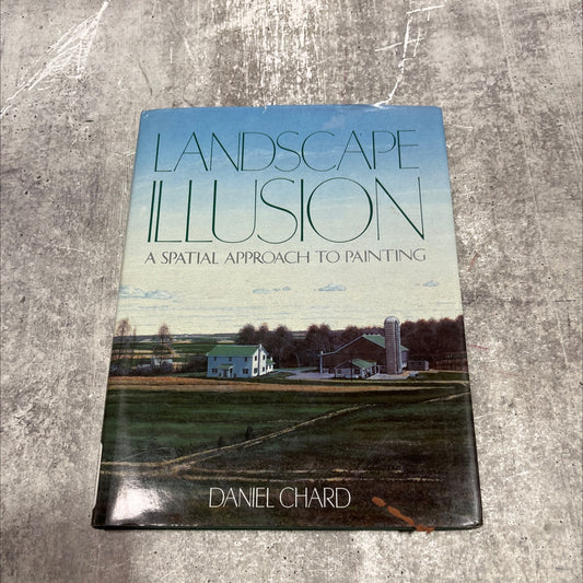 landscape illusion book, by Daniel Chard, 1987 Hardcover image 1