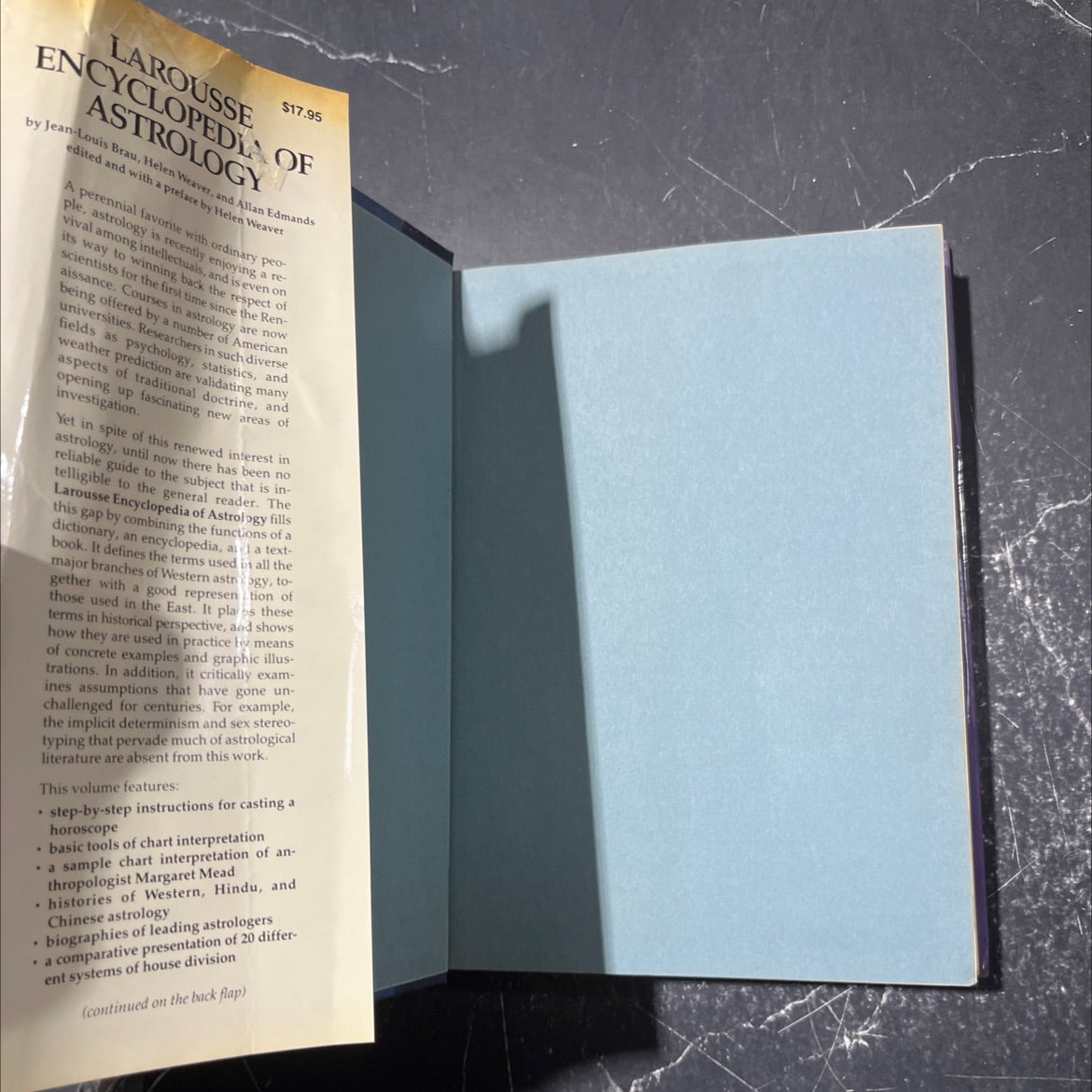 larousse encyclopedia of astrology book, by jean-louis brau, helen weaver, allan edmands, 1980 Hardcover image 4