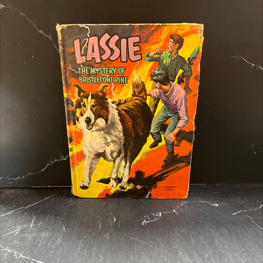 lassie the mystery of bristlecone pine authorized edition book, by steve frazee, 1967 Hardcover image 1