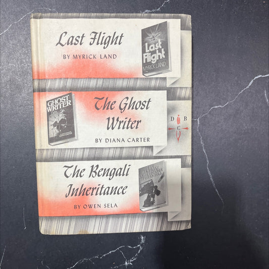 last flight book, by myrick land, 1975 Hardcover image 1