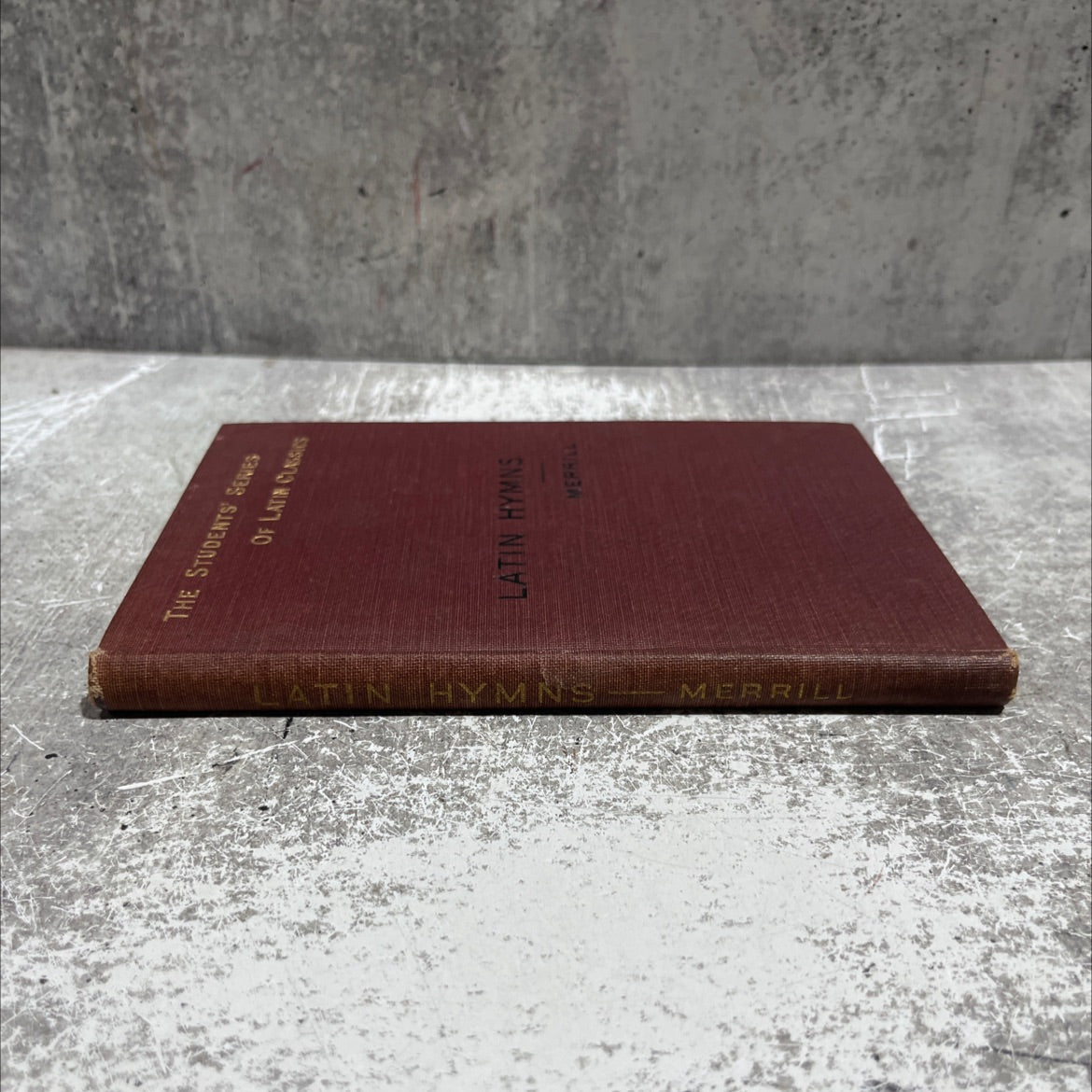 latin hymns selected and annotated book, by william a. merrill, 1917 Hardcover image 4