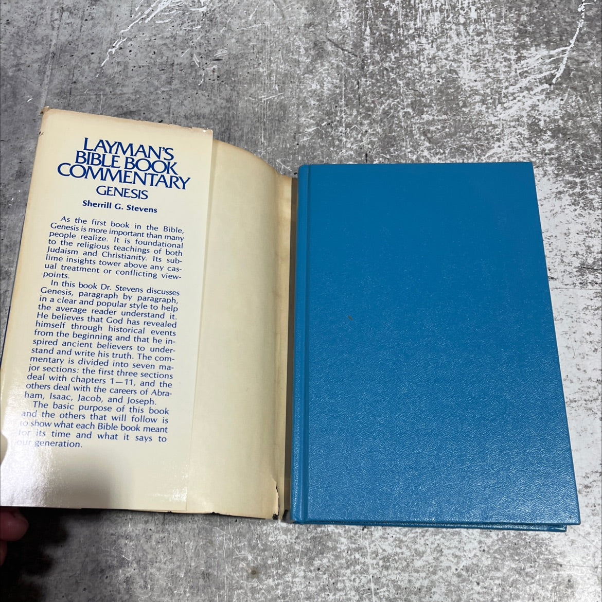 layman's bible book commentary genesis volume 1 book, by sherrill g. stevens, 1978 Hardcover image 4