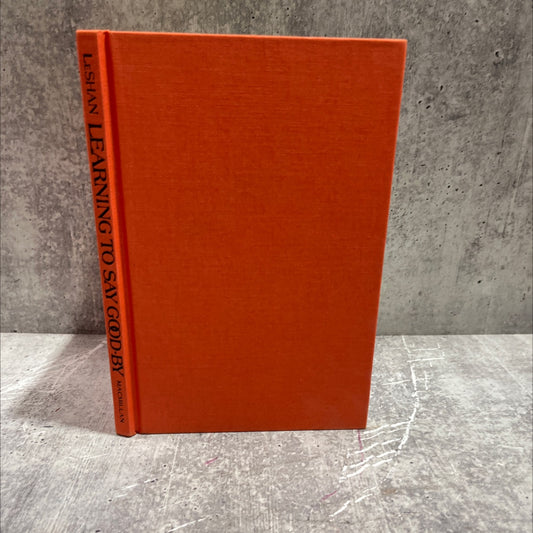 learning to say good-by book, by eda leshan, 1976 Hardcover image 1