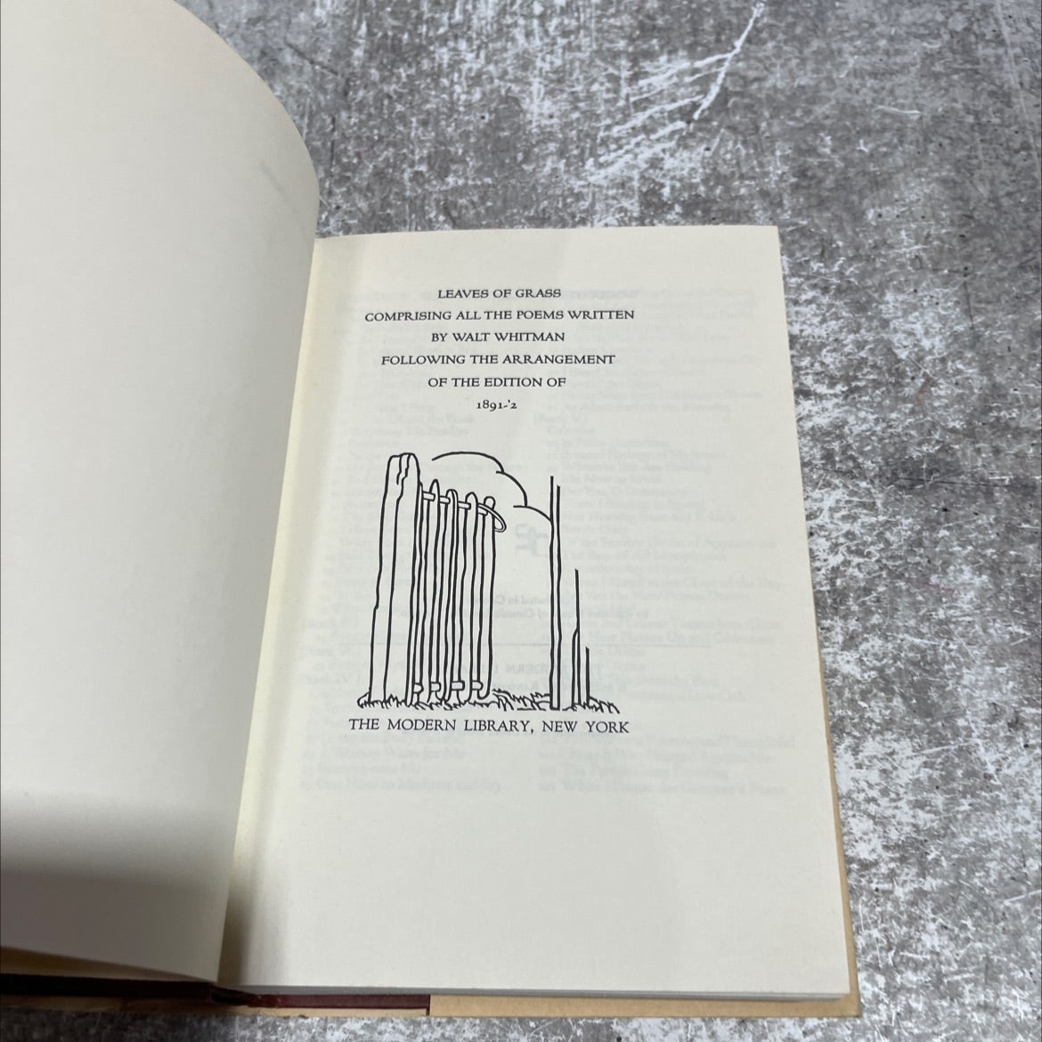 leaves of grass comprising all the poems written by walt whitman following the arrangement of the edition of 1891-'2 image 2