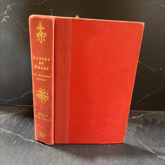leaves of grass the death bed edition book, by walt whitman, 1992 Hardcover image 1