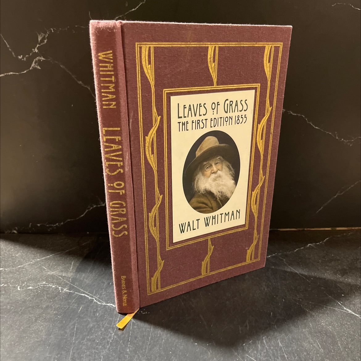 leaves of grass the first edition 1855 book, by walt whitman, 1997 Hardcover image 1
