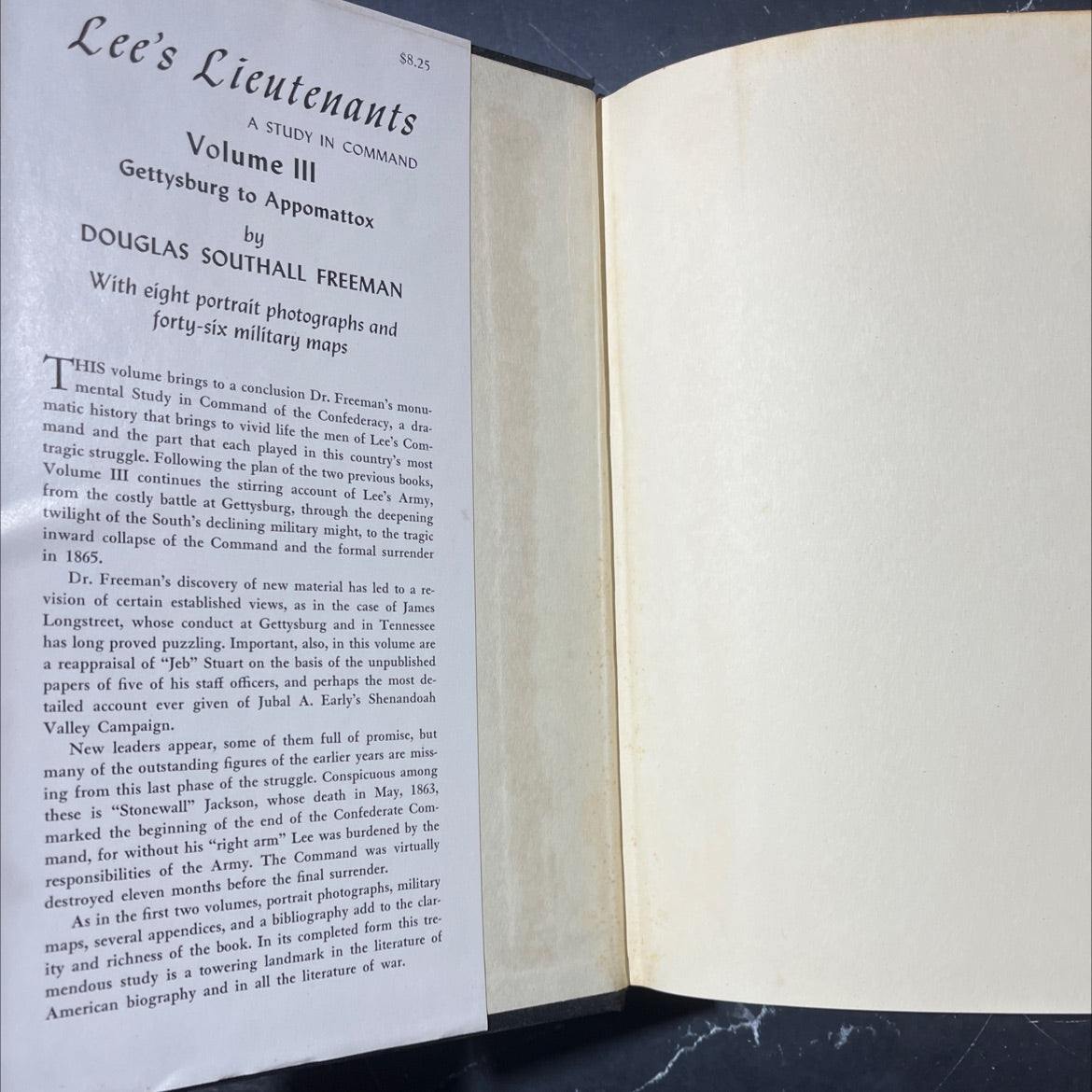 lee's lieutenants a study in command volume three gettysburg to appomattox book, by douglas southall freeman, 1944 image 4