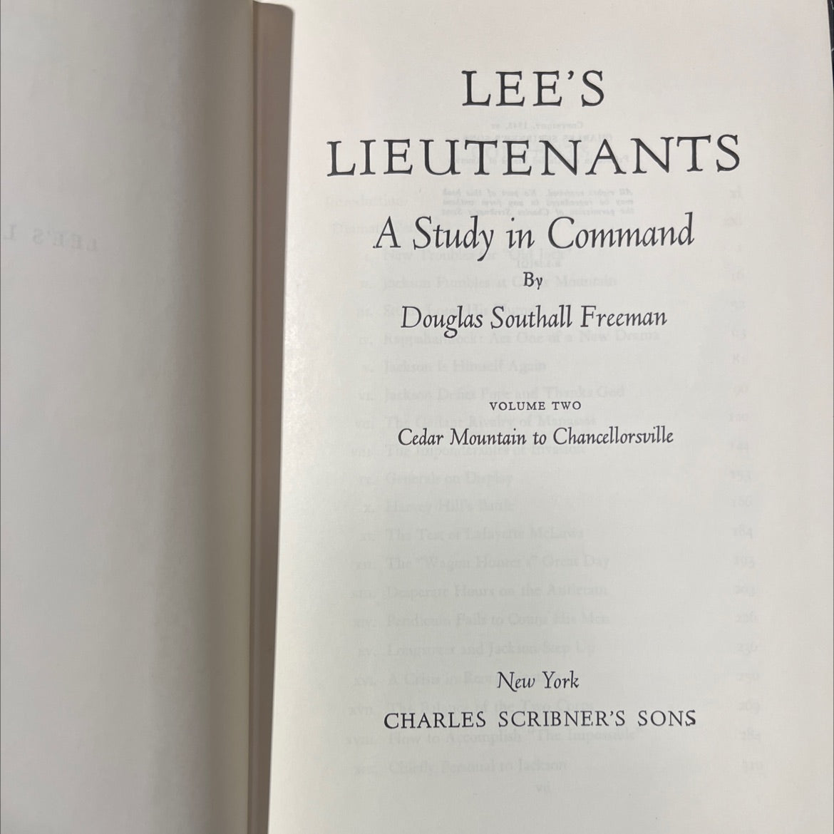 lee's lieutenants a study in command book, by douglas southall freeman, 1943 Hardcover image 2