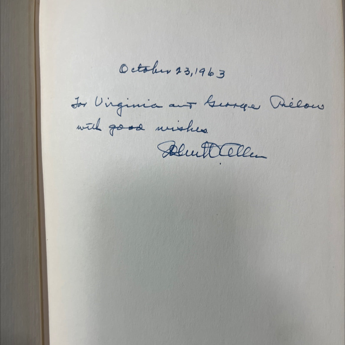 SIGNED legends lore of southern illinois book, by john w. allen, 1963 Hardcover, Vintage image 4