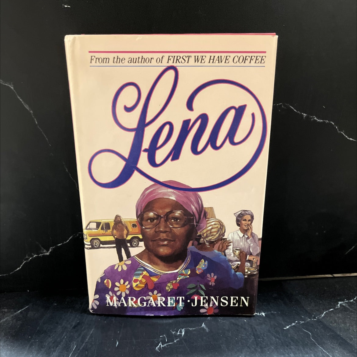 lena book, by margaret t. jensen, 1985 Hardcover image 1