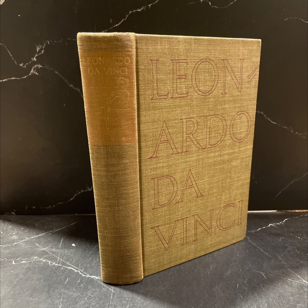 leonardo da vinci the tragic pursuit of perfection book, by antonina vallentin, 1938 Hardcover image 1