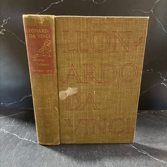leonardo da vinci the tragic pursuit of perfection book, by antonina vallentin, 1938 Hardcover image 1