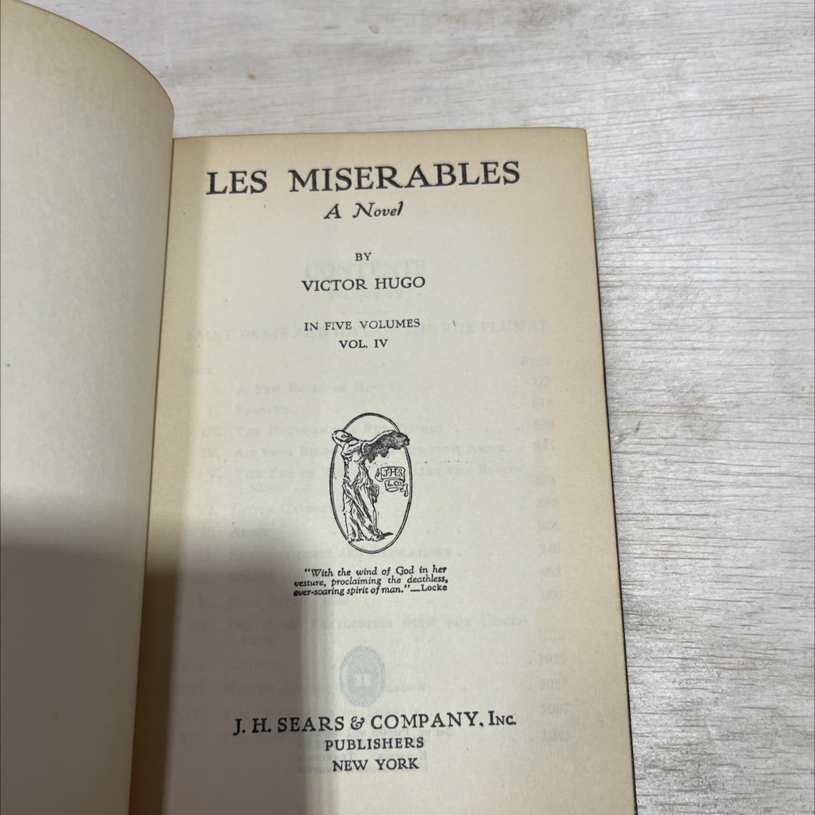 les miserables a novel book, by victor hugo, 1970 Hardcover image 2