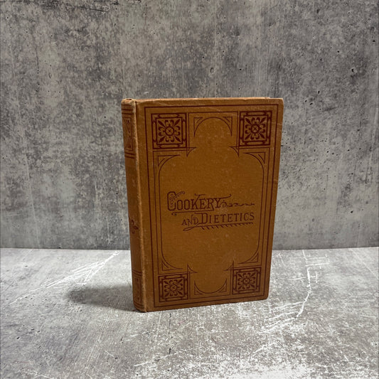 lessons in cookery. hand-book of the national training school for cookery book, by thomas k. chambers, 1879 Hardcover image 1