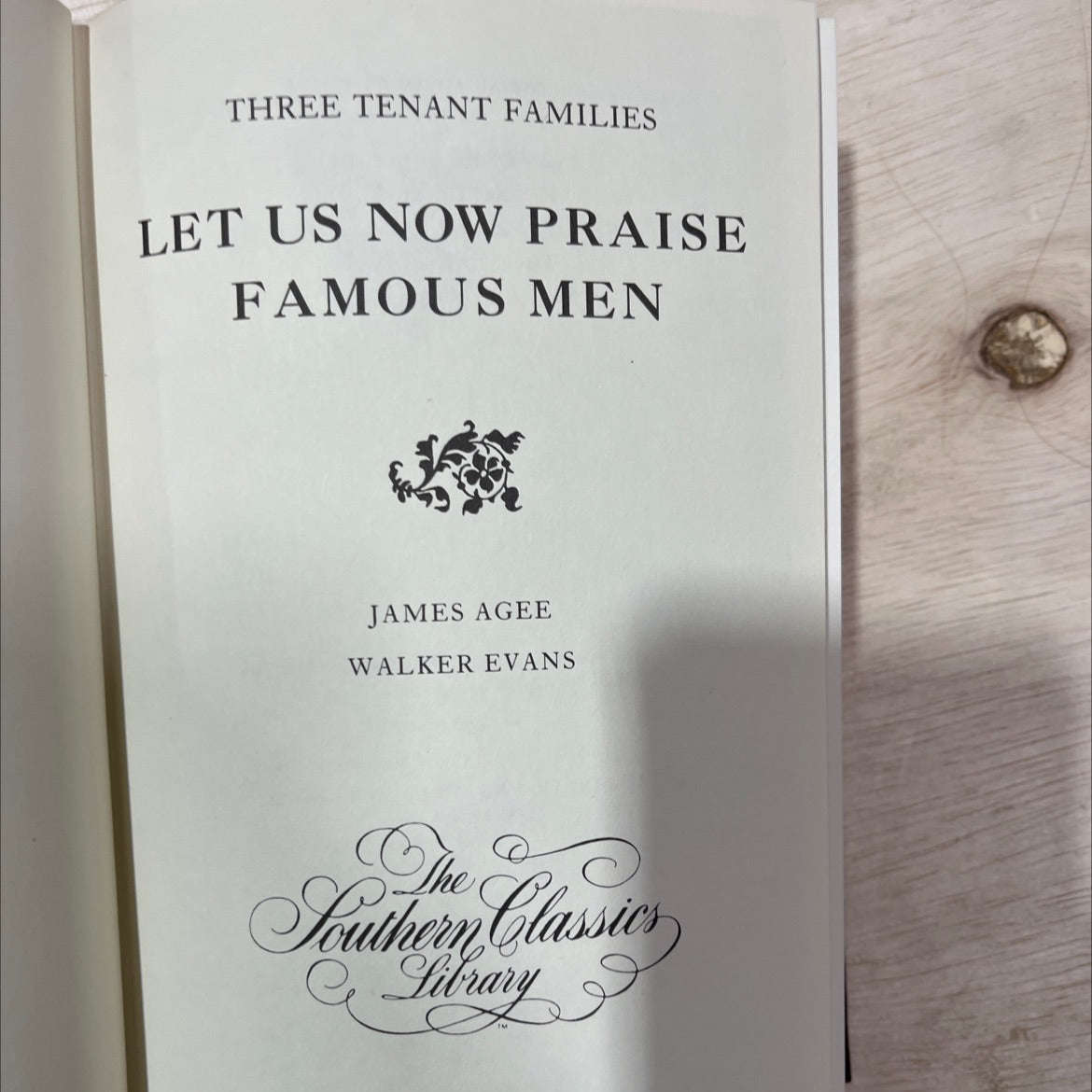 let us now praise famous men book, by james agee, 1969 Leather, Vintage image 2