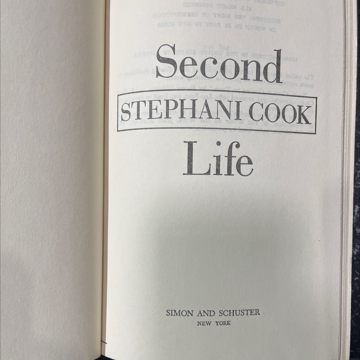 lethal gifts book, by stephani cook, 1981 Hardcover image 2