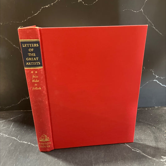 letters from great artists from blake to pollock book, by richard friedenthal, 1963 Hardcover, Folio image 1