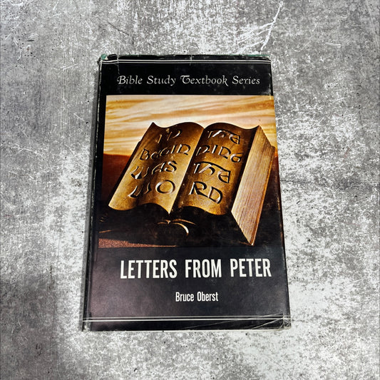 letters from peter a new commentary workbook teaching manual book, by bruce oberst, 1962 Hardcover image 1