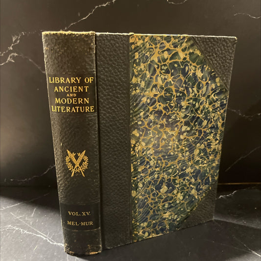 library of ancient and modern literature book, by Harry Thurston Peck, 1901 Leather image 1