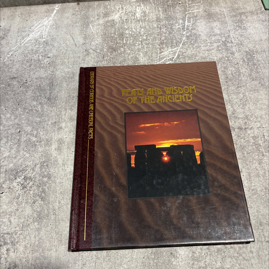 library of curious and unusual facts feats and wisdom of the ancients book, by editors of time-life books, 1970 image 1