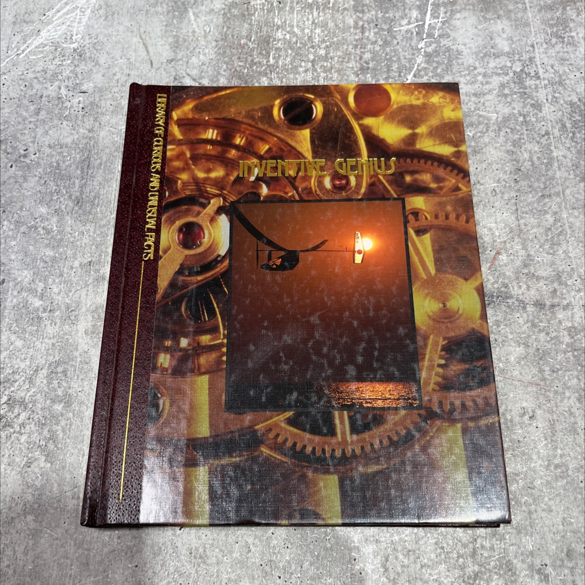 library of curious and unusual facts inventive genius book, by editors of time-life books, 1970 Hardcover image 1