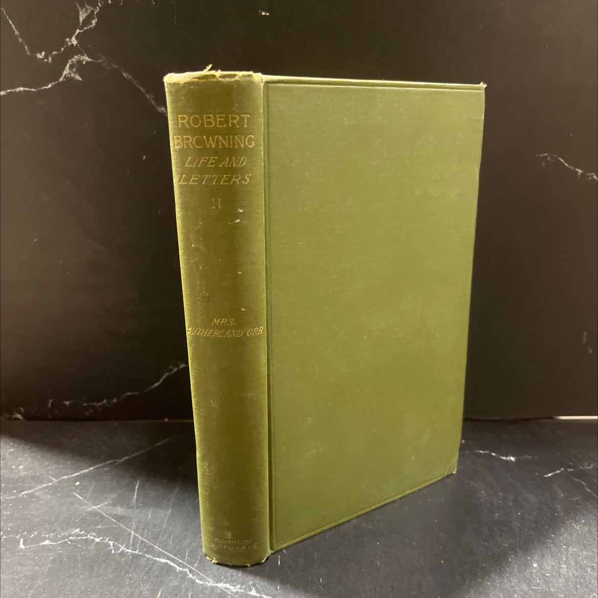 life and letters of robert browning vol. ii book, by mrs. sutherland orr, 1895 Hardcover image 1