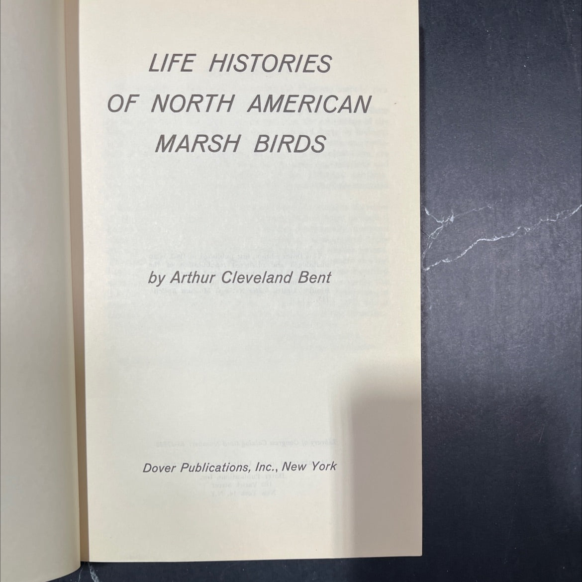life histories of north american marsh birds book, by arthur cleveland bent, 2018 Hardcover image 2