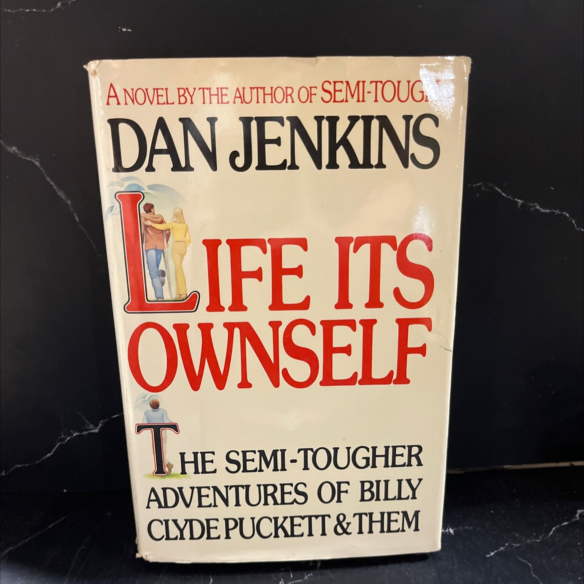 life its ownself book, by dan jenkins, 1984 Hardcover image 1
