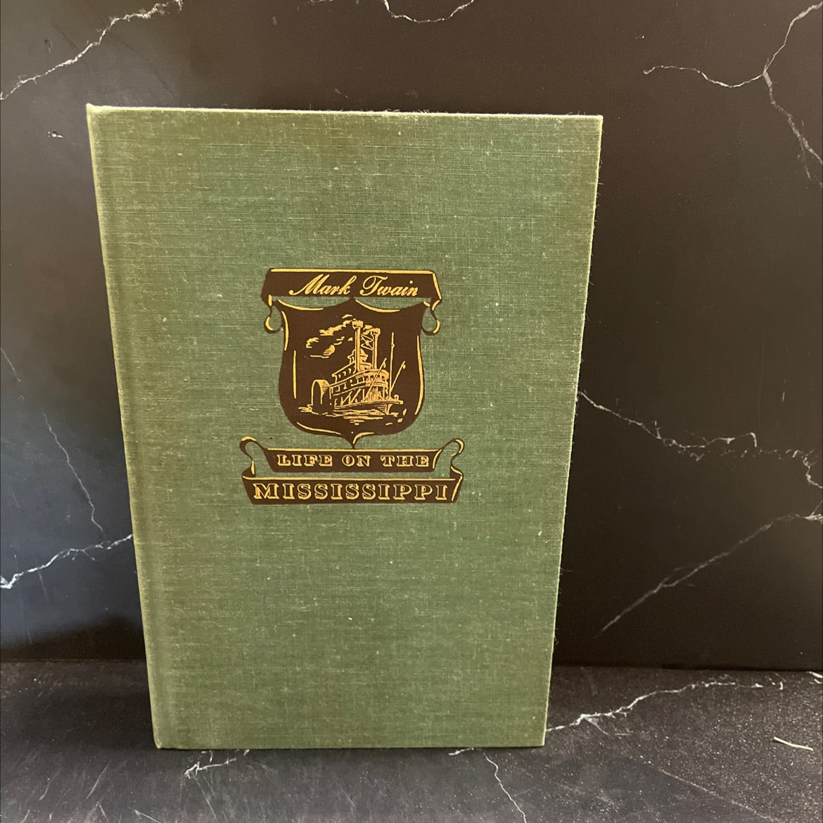 life on the mississippi book, by Mark Twain, 1944 Hardcover image 1