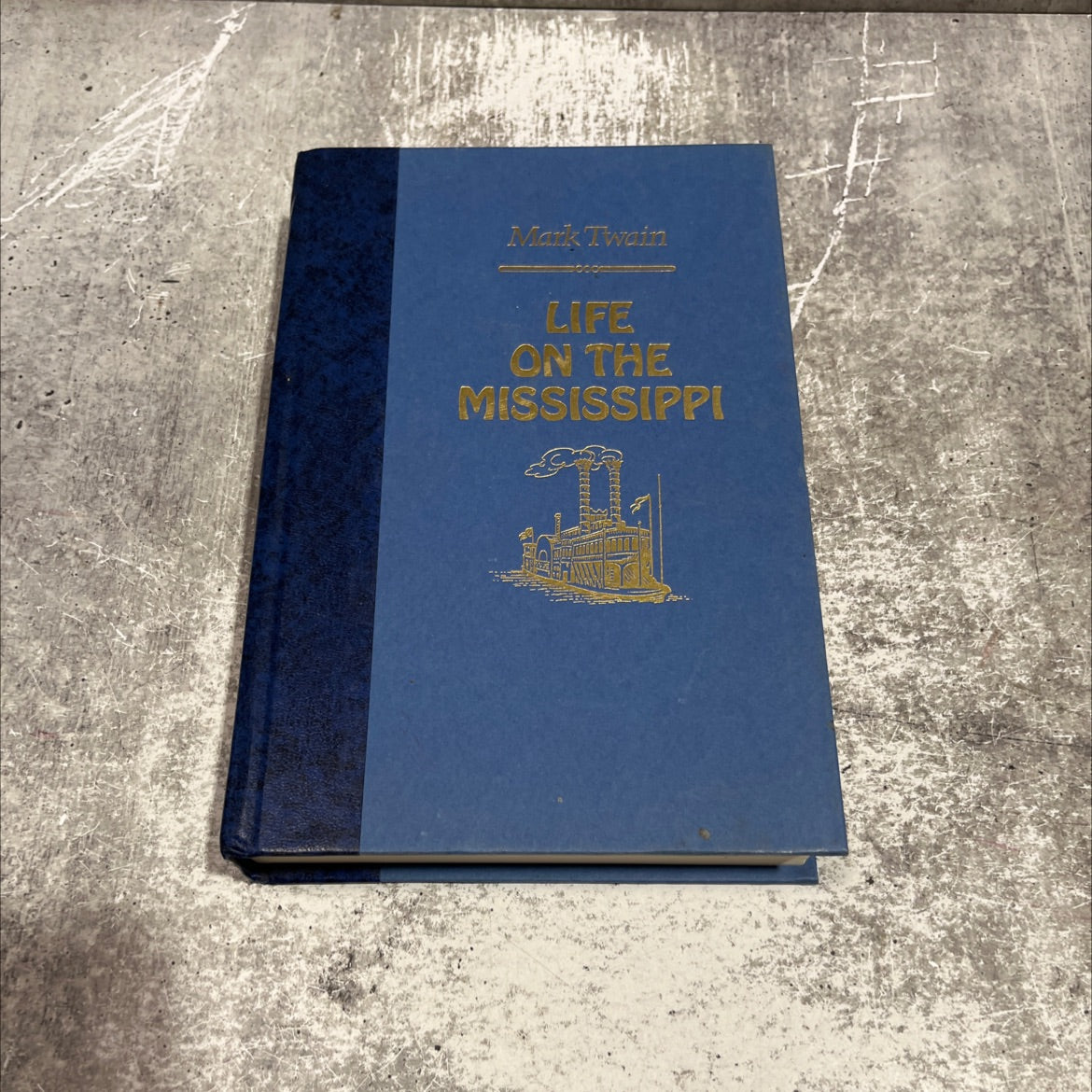 life on the mississippi book, by Mark Twain, 1987 Hardcover image 1