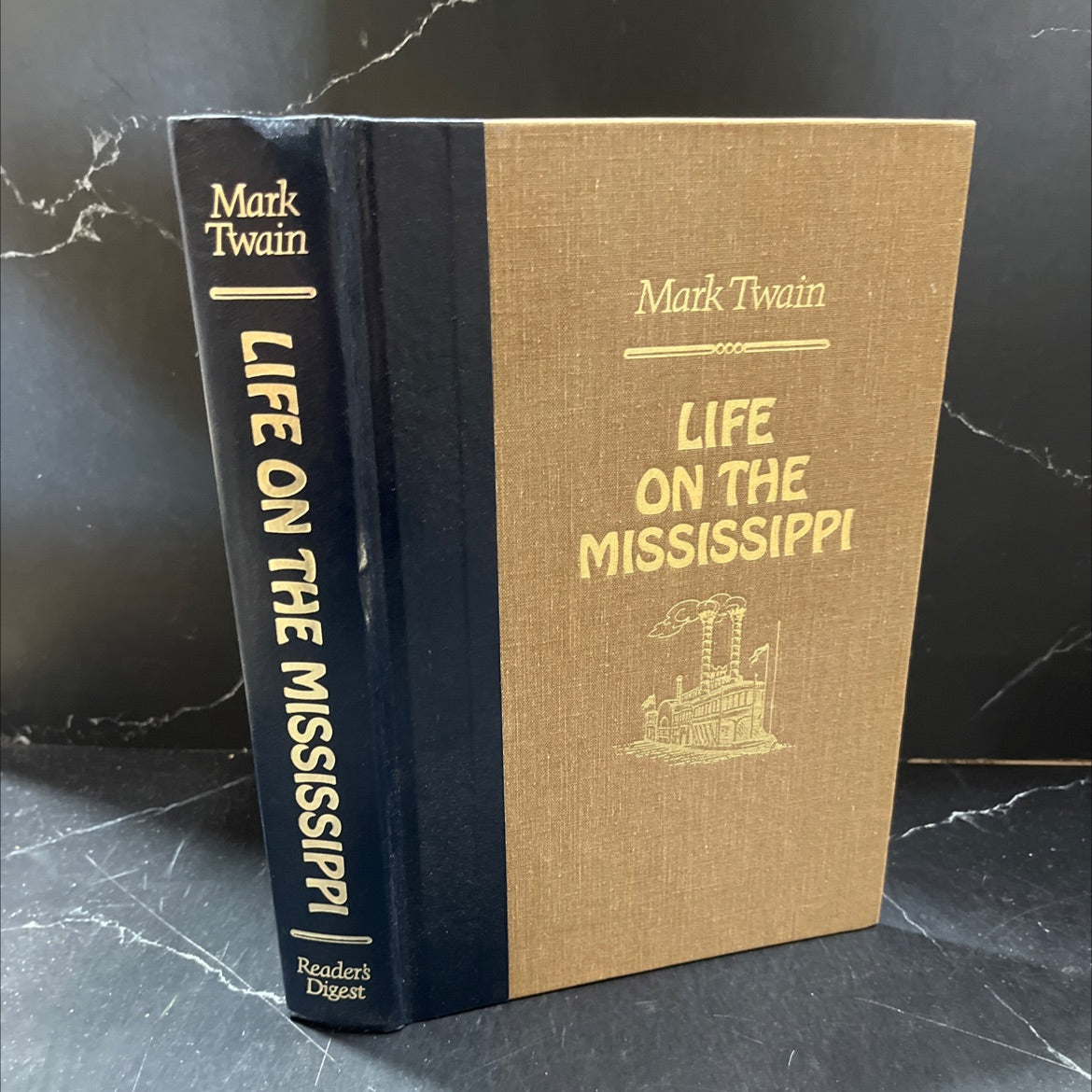 life on the mississippi book, by Mark Twain, 1987 Hardcover image 1