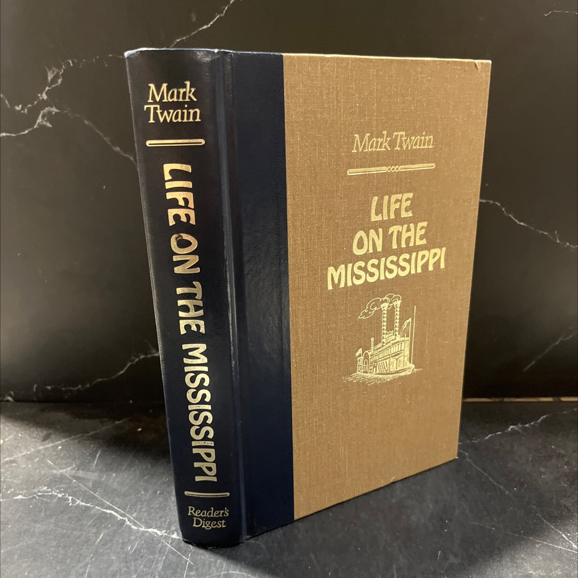 life on the mississippi book, by Mark Twain, 1987 Hardcover image 1