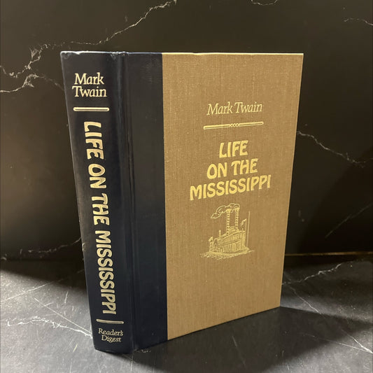 life on the mississippi book, by Mark Twain, 1987 Hardcover image 1