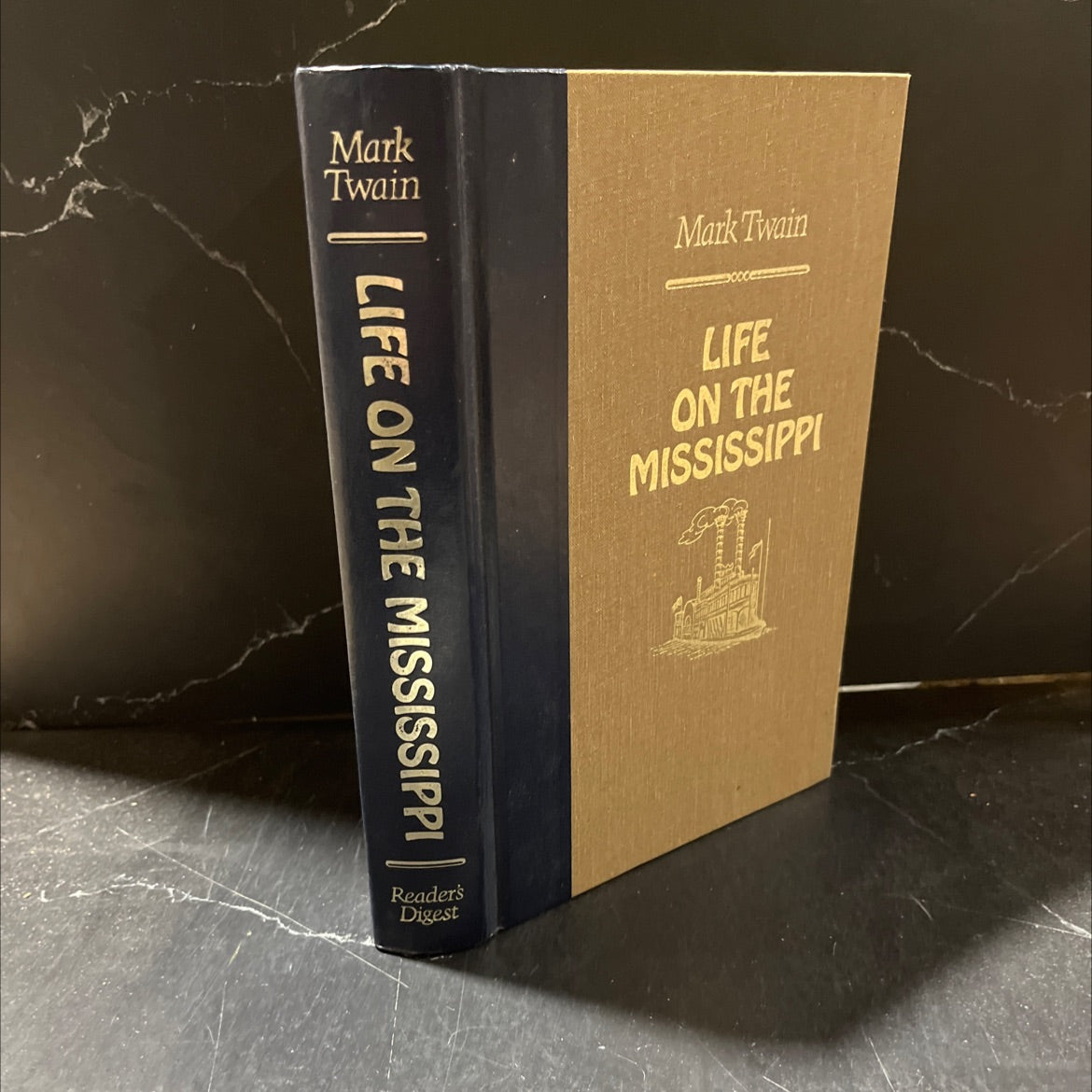 life on the mississippi book, by Mark Twain, 1987 Hardcover image 1