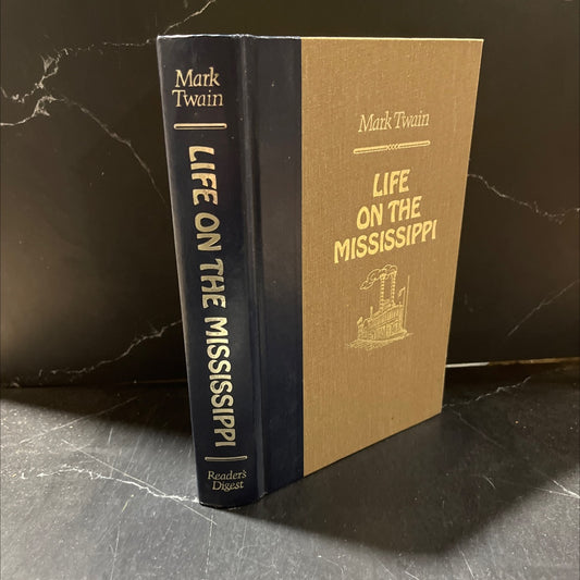 life on the mississippi book, by Mark Twain, 1987 Hardcover image 1