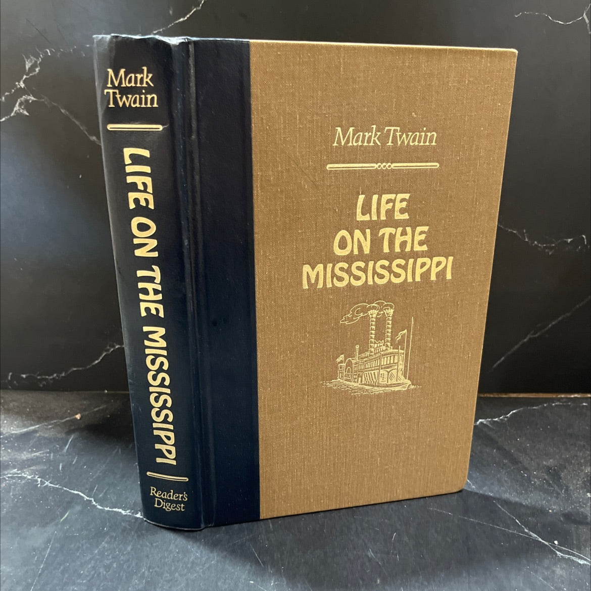 life on the mississippi book, by Mark Twain, 1987 Hardcover image 1