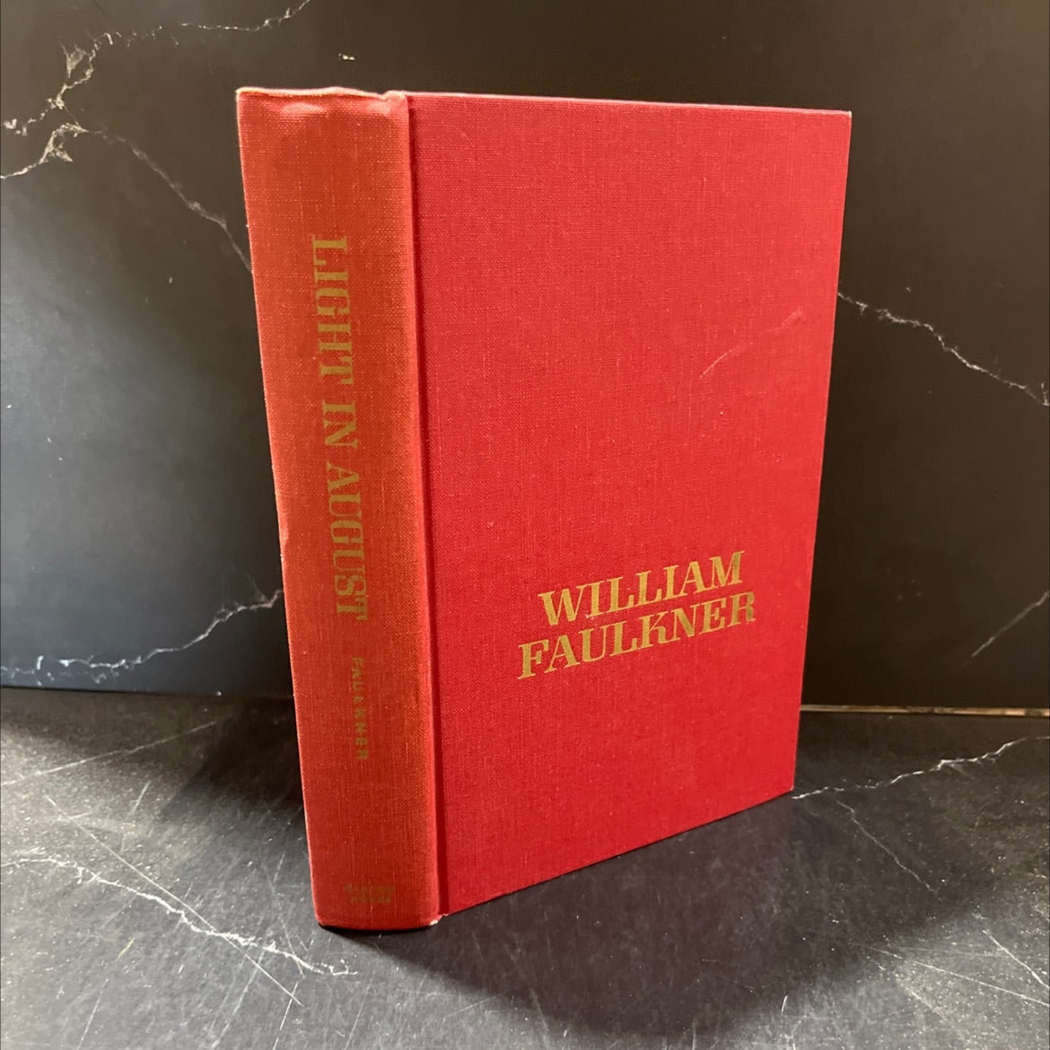 light in august book, by William Faulkner, 1959 Hardcover image 1