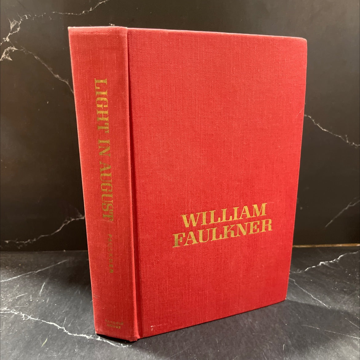 light in august book, by William Faulkner, 1959 Hardcover image 1