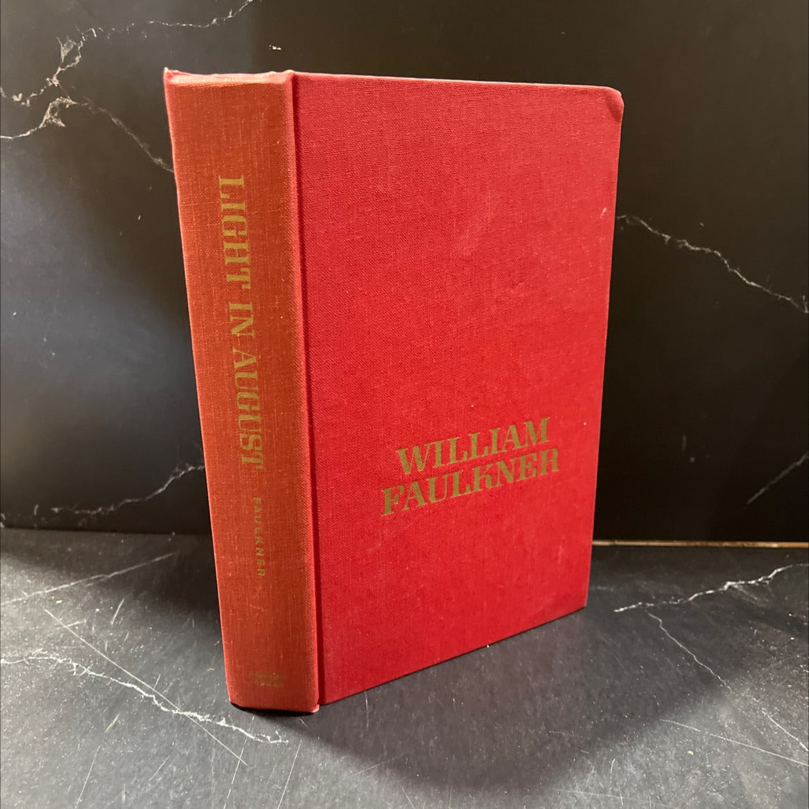 light in august book, by William Faulkner, 1959 Hardcover image 1