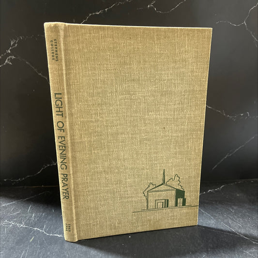 light of evening prayer book, by barbara jean holmes, 1964 Hardcover image 1