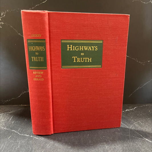 lightways to truth god speaks to modern man book, by arthur e. lickey, 1952 Hardcover image 1