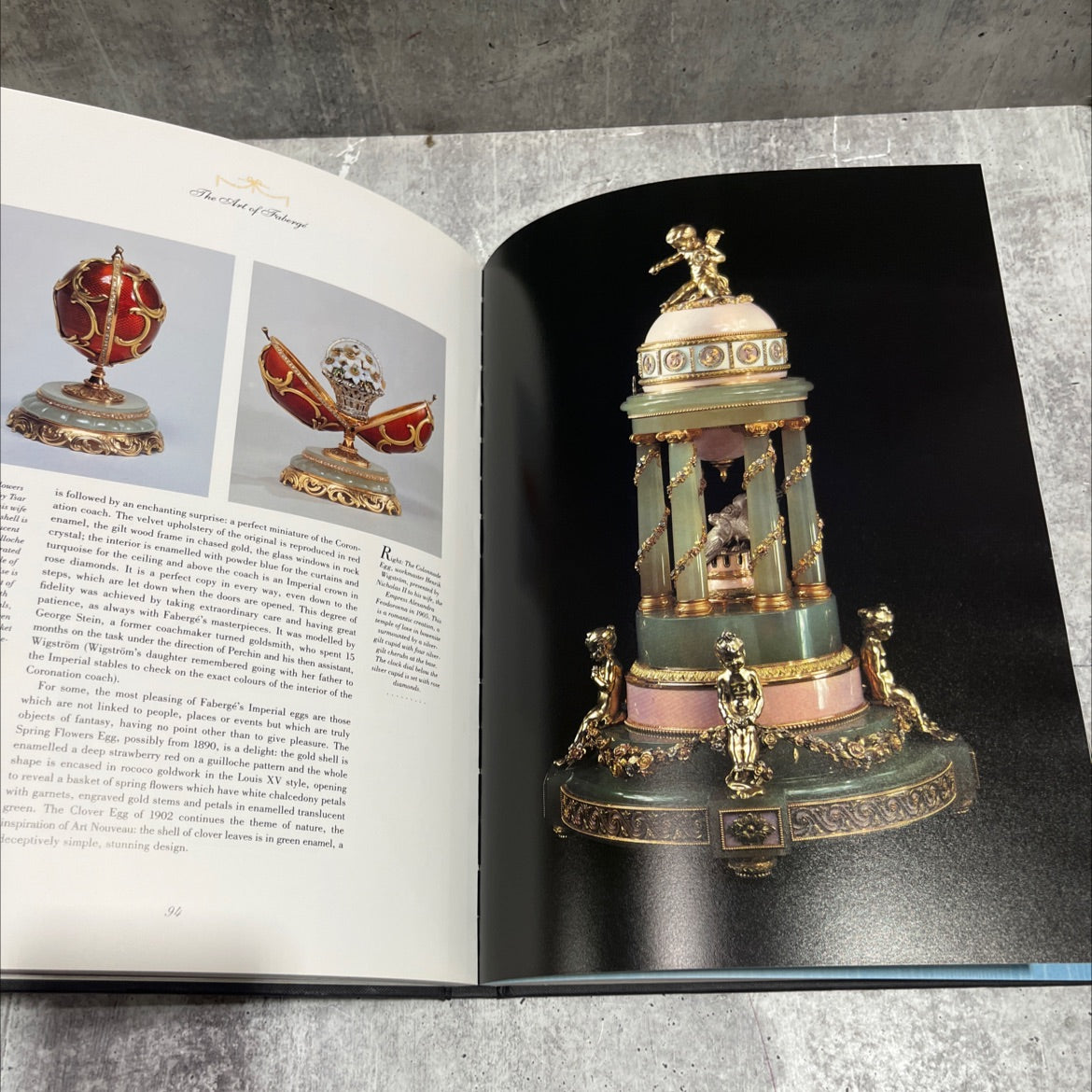 like the art of faberge book, by john booth, 1990 Hardcover image 4