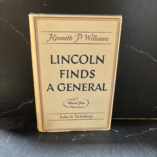 lincoln finds a general book, by avid d. porter, kenneth p. williams, 1956 Hardcover image 1