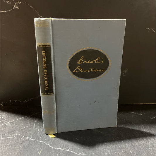 lincoln's devotional book, by unknown, 1957 Hardcover image 1