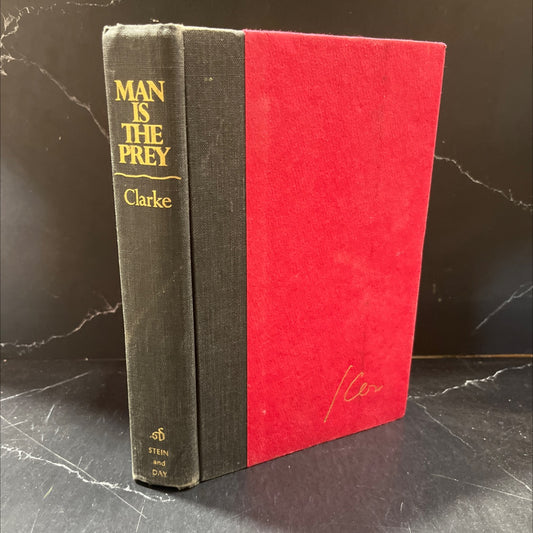 lion man is the prey book, by james clarke, 1969 Hardcover image 1