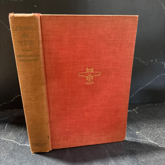 listen! the wind book, by anne morrow lindbergh, 1938 Hardcover image 1