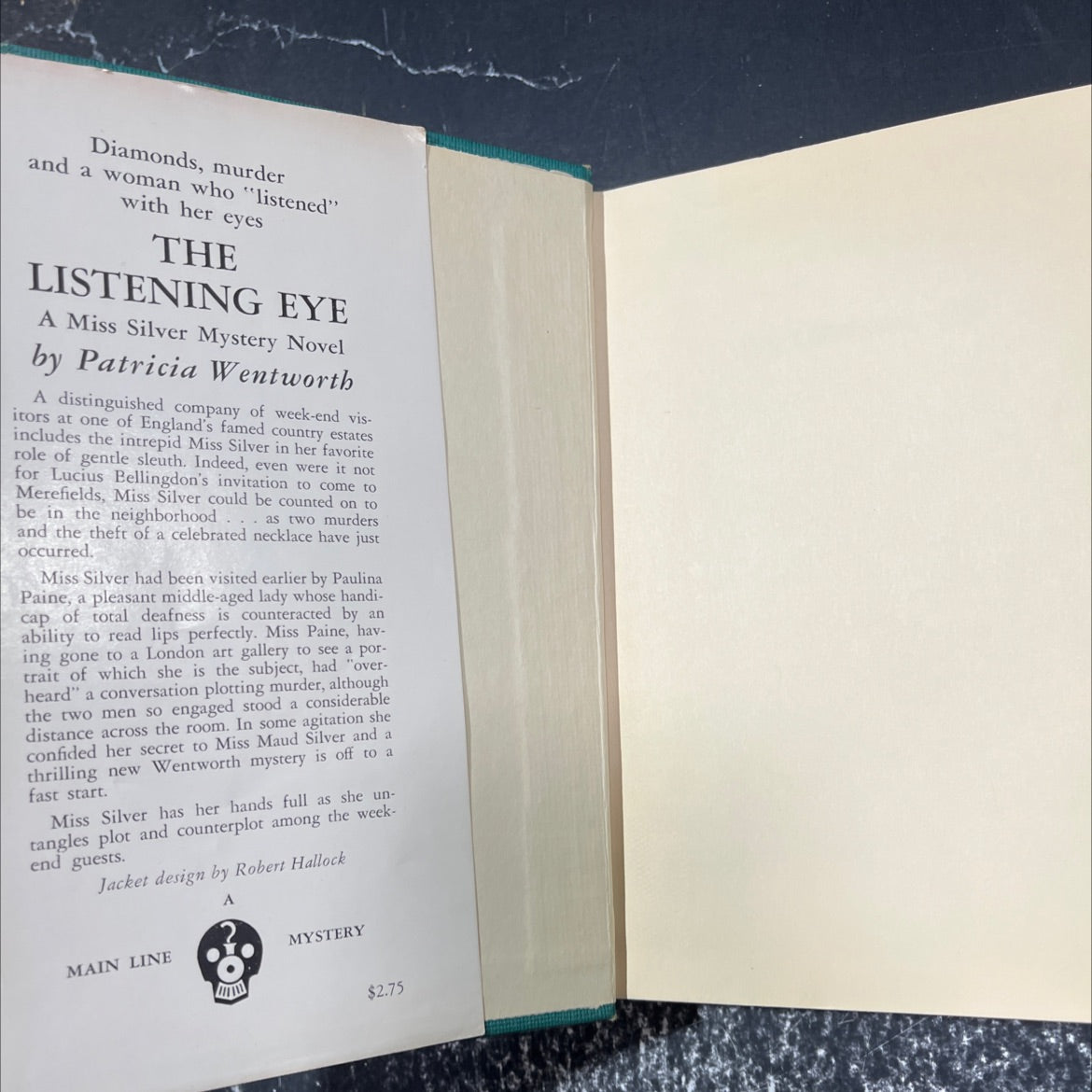 listening book, by patricia wentworth, 1955 Hardcover image 4