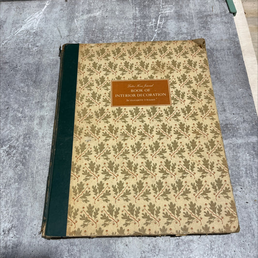 literary living ladies home journal book of interior decoration book, by elizabeth t. halsey, 1954 Hardcover image 1