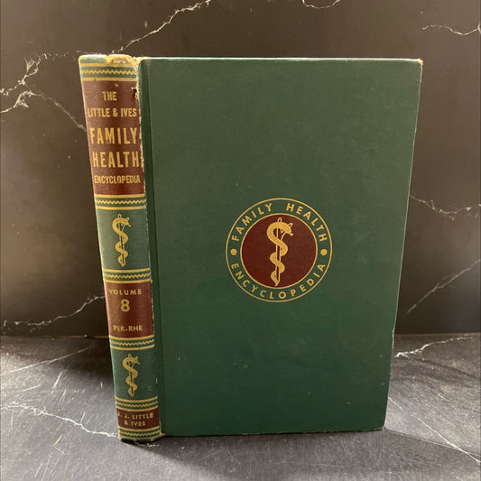 little & ives family health encyclopedia book, by randolph lee clark, jr., russell w. cumley, 1956 Hardcover image 1